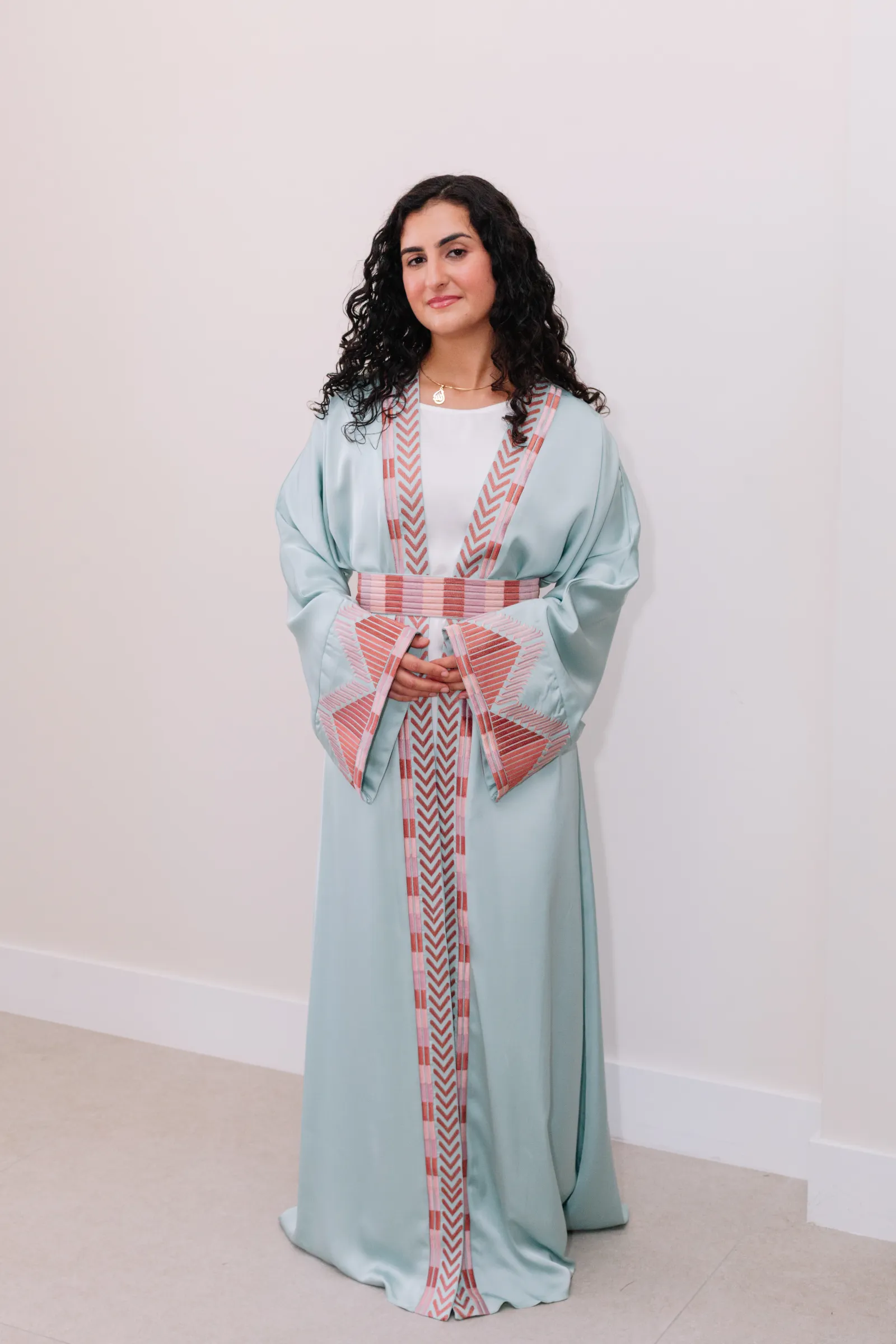 Mint Horizon Abaya